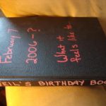 Create a Birthday Book and Get Some Perspective