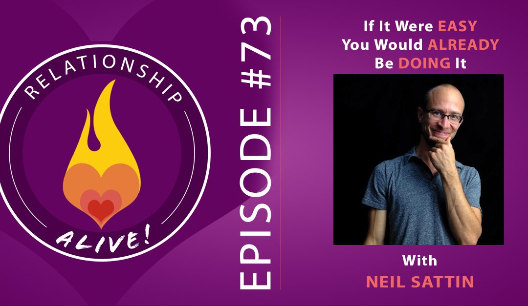 73: Neil Sattin - If It Were Easy You Would Already Be Doing It